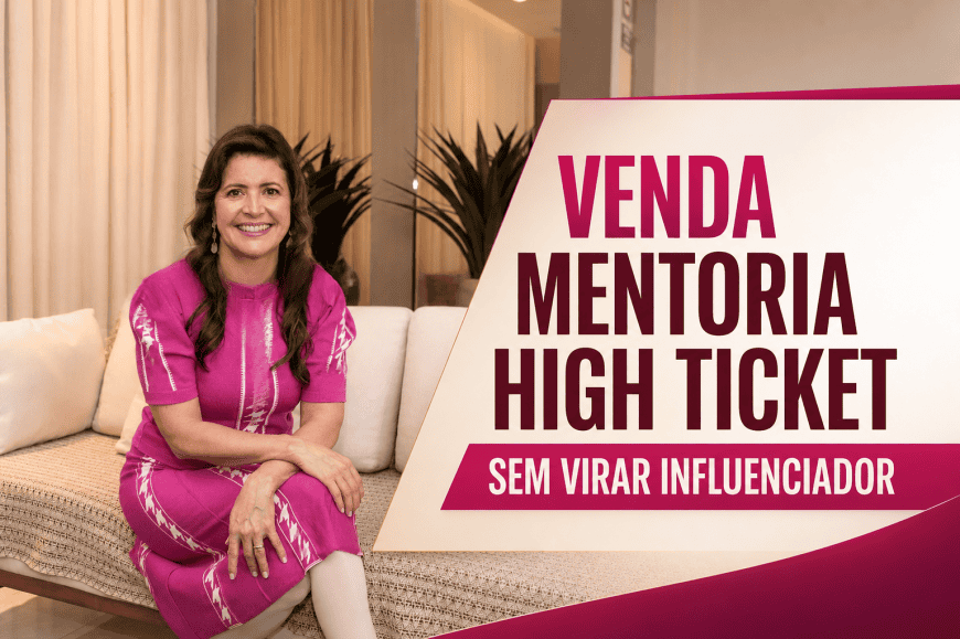 Como vender mentoria high ticket sem ter uma audiência grande — Olivia Löbell